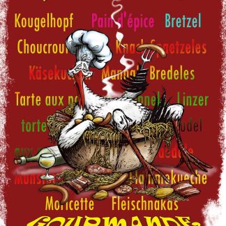 Tableau en bois Prise de Bec "Chef Cuisto Choucroute"